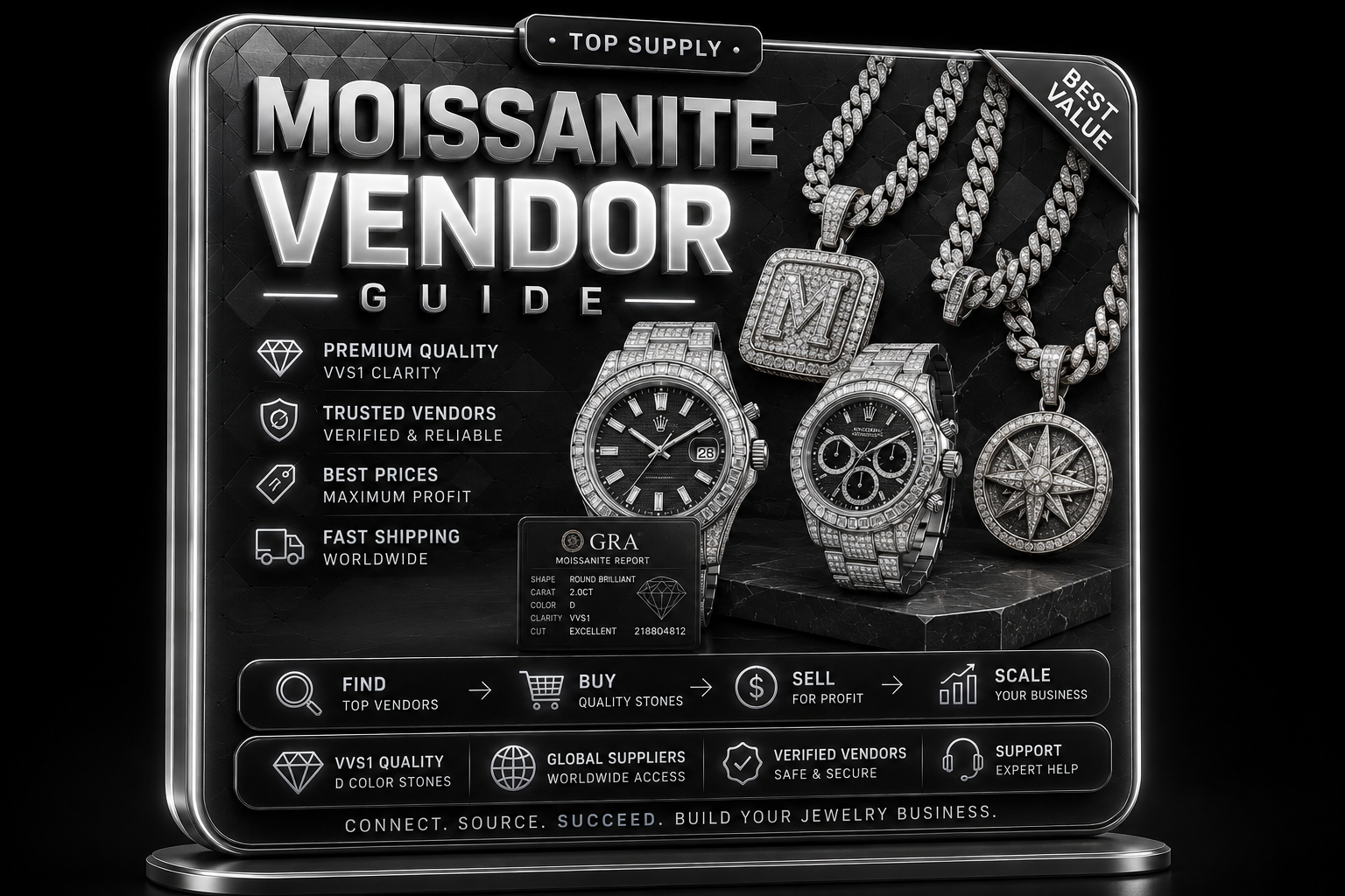 Moissanite Vendor Guide